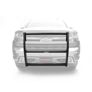Chevrolet Silverado 1500 Grille Guard - Front - Go Rhino - 3000 Extreme Series StepGuard - Textured Black - `19-`20
